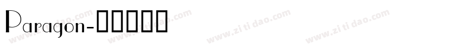 Paragon字体转换