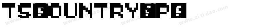 TS-Country-NP字体转换