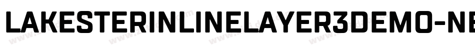Lakesterinlinelayer3demo-nEPJ字体转换