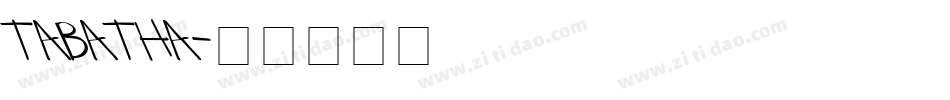 TABATHA字体转换