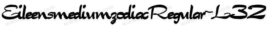 EileensmediumzodiacRegular-L32W字体转换