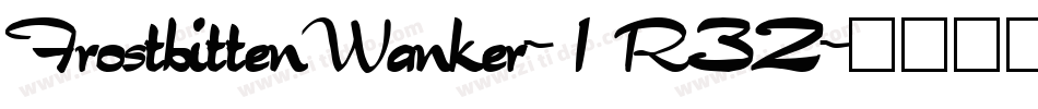 FrostbittenWanker-1R32字体转换