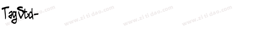 TagStd字体转换