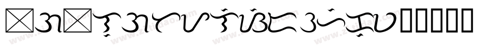 TagalogStylized-GOJeq字体转换