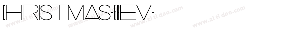 Christmas-6Rev字体转换