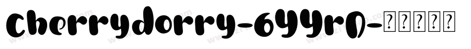 Cherrydorry-6YYrD字体转换