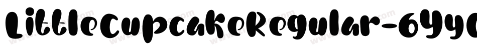 LittleCupcakeRegular-6Yy0Y字体转换