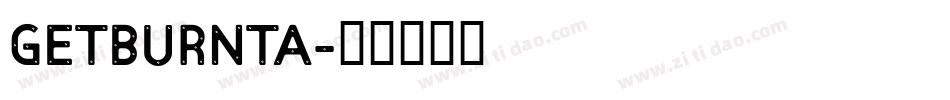 GETBURNTA字体转换