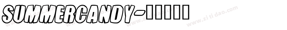 SummerCandy字体转换