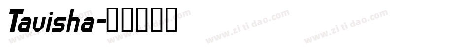 Tavisha字体转换