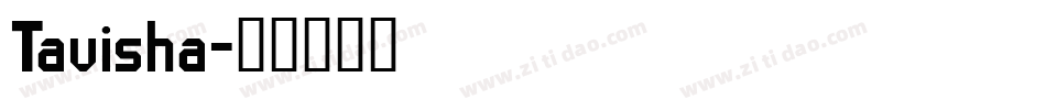 Tavisha字体转换