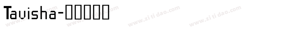 Tavisha字体转换