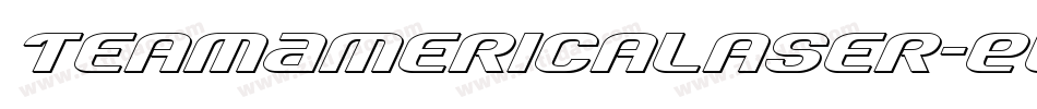 TeamAmericaLaser-EwAW字体转换
