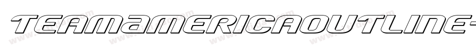 TeamAmericaOutline-ZAm3字体转换