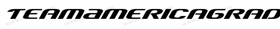 TeamAmericaGradient-aR4K字体转换 TeamAmericaGradient-aR4K字体转换