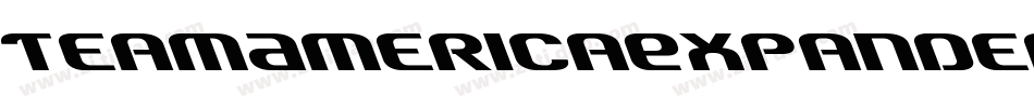 TeamAmericaExpanded-Wxvn字体转换