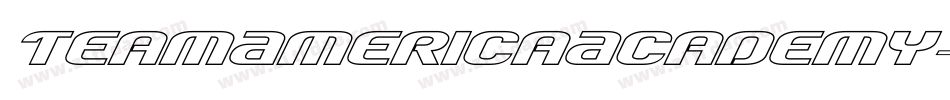 TeamAmericaAcademy-0Zw9字体转换