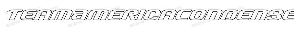 TeamAmericaCondensed-eram字体转换 TeamAmericaCondensed-eram字体转换