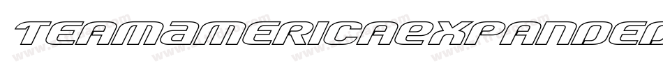 TeamAmericaExpanded-Wxvn字体转换