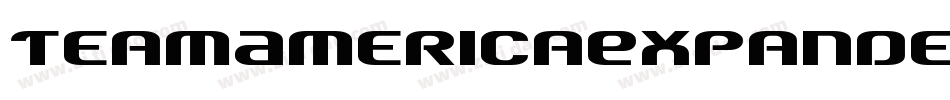 TeamAmericaExpanded-Wxvn字体转换