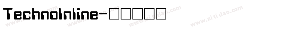 TechnoInline字体转换