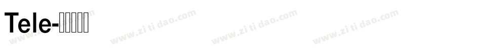 Tele字体转换