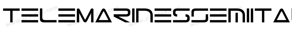TeleMarinesSemiItalic-0eM9字体转换 TeleMarinesSemiItalic-0eM9字体转换