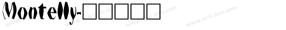 Montelly字体转换