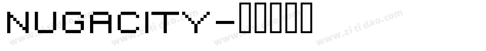 NUGACITY字体转换