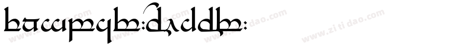 Tengwar-Noldor字体转换