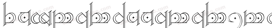 TengwarAnnatarItalic-2Oov字体转换