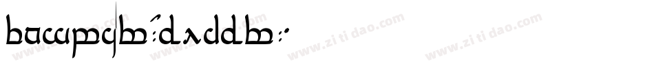 Tengwar-Noldor字体转换