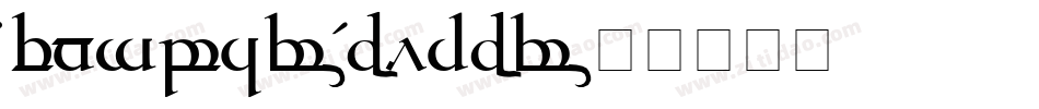 Tengwar-Noldor字体转换