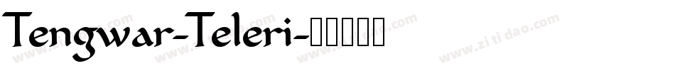 Tengwar-Teleri字体转换