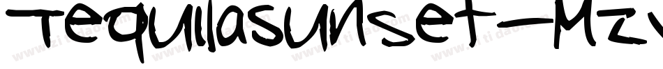 TequilaSunset-MzYr字体转换