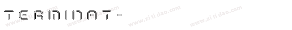 TERMINAT字体转换