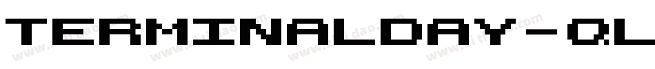 TerminalDay-qlM1字体转换