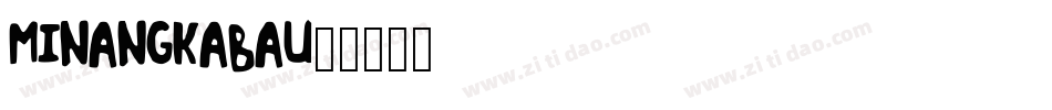 Minangkabau字体转换