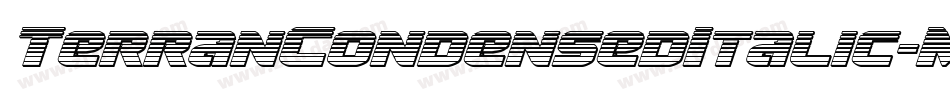 TerranCondensedItalic-MgAp字体转换 TerranCondensedItalic-MgAp字体转换