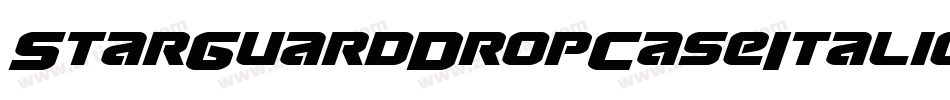 StarGuardDropCaseItalic-lmpe字体转换 StarGuardDropCaseItalic-lmpe字体转换