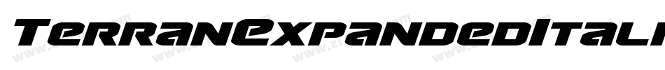 TerranExpandedItalic-lvxV字体转换