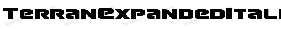 TerranExpandedItalic-lvxV字体转换