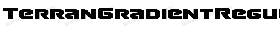 TerranGradientRegular-n7AY字体转换