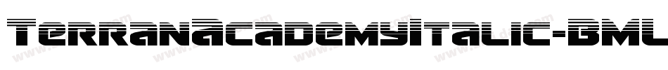 TerranAcademyItalic-BMLB字体转换