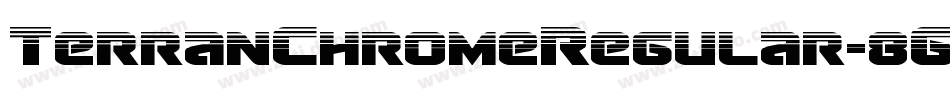 TerranChromeRegular-8GOM字体转换
