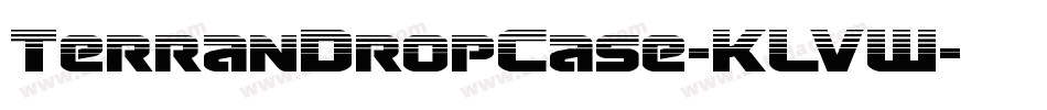 TerranDropCase-KLVW字体转换
