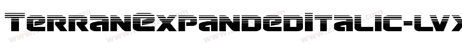 TerranExpandedItalic-lvxV字体转换