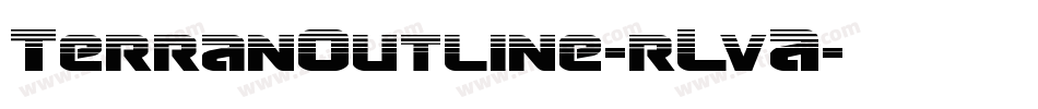 TerranOutline-rLvA字体转换