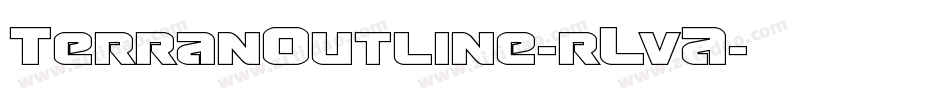 TerranOutline-rLvA字体转换