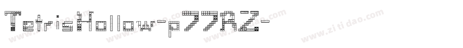 TetrisHollow-p77RZ字体转换